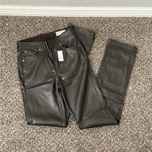 NWT GAP Faux Leather Pants